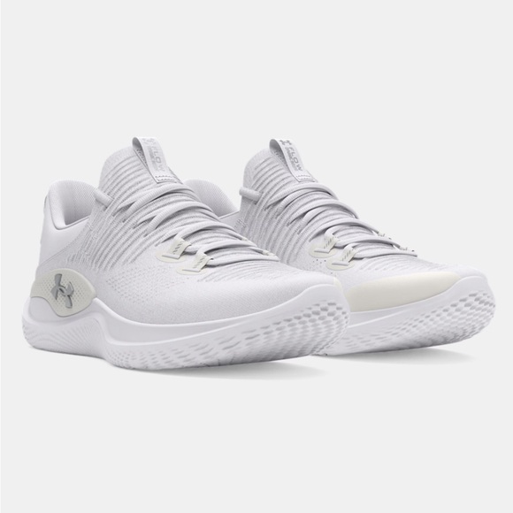 Under Armour Dynamic Intelliknit Training Shoe in White Size 11 NWOB - Picture 3 of 10